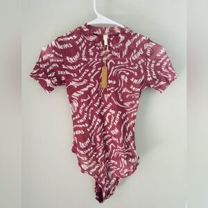 Skims Summer Mesh Bodysuit NWT